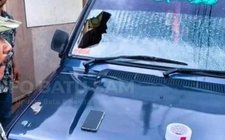 Polres Batu Amankan Pelaku Pelemparan Batu di Jalur Pujon