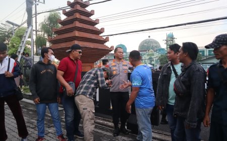 May Day Kondusif, Kapolrestabes Surabaya Sampaikan Apresiasi untuk Serikat Pekerja dan Mahasiswa