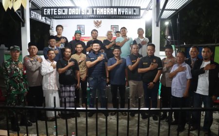 Polres Magetan Maksimalkan Satkamling, Ronda Malam Jaga Lingkungan