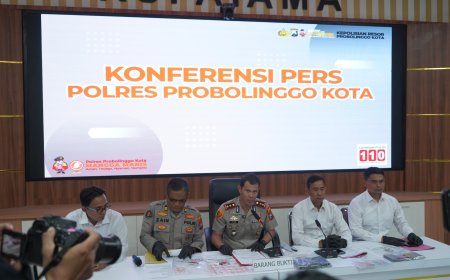 Polres Probolinggo Kota Ungkap Narkoba Amankan 9 Tersangka Pengedar Sabu