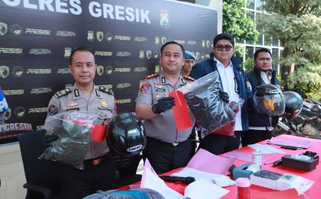 Gerak Cepat Polres Gresik Amankan 8 Oknum Suporter Terlibat Pengeroyokan