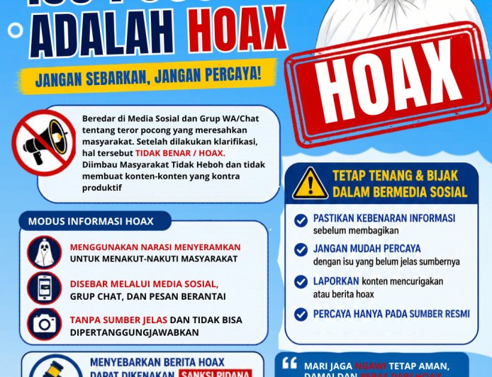 Polres Ngawi Pastikan Teror Pocong Jadi - jadian Tidak Benar