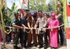 Polres Trenggalek Bangun Jembatan Merah Putih Presisi Penggerak Ekonomi Desa
