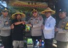 Polres Pelabuhan Tanjungperak Salurkan Bantuan Bibit dan Obat Hama untuk Kelompok Tani