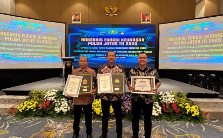 IKPA Sempurna, Polres Bojonegoro Raih 3 Penghargaan dari Kapolri dan Dirjen Perbendaharaan Jatim