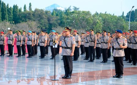 Polri Gelar Ziarah dan Tabur Bunga Jelang Hari Bhayangkara ke-80