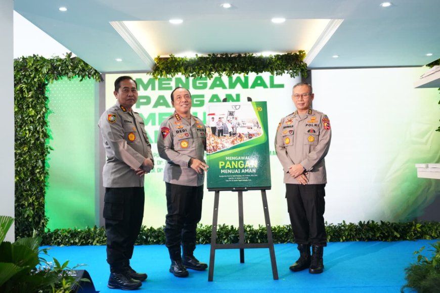 Ketahanan Pangan Jadi Isu Strategis Nasional, Wakapolri Luncurkan Buku ke-42 “Mengawal Pangan Menuai Aman"