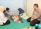 Empati Tanpa Batas, Polres Bondowoso Bantu Keluarga Bayi Kembar yang Kehilangan Ibu