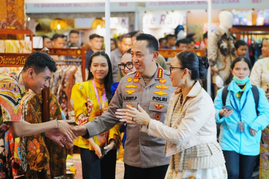 Kapolri Hadiri Bazar Kreasi Bhayangkari Nusantara 2026, Perkuat Pemberdayaan UMKM dan Budaya Lokal