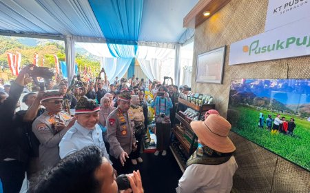 Polri Dorong Percepatan Swasembada Bawang Putih, Tanam Serentak dan Panen Raya di Sembalun