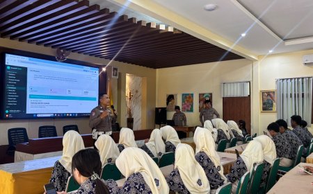 Kenali AI Sejak Dini, Polres Madiun Bekali Pelajar dengan Literasi Digital