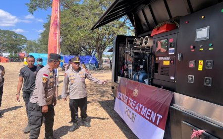 Tim K3I Stamaops Polri Perkuat Penanganan Bencana Gempa di NTT