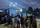 Hadirnya Kendaraan Watergen Brimob, Pelepas Dahaga Warga Pengungsian di Manggarai