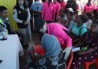 Ketua Umum Bhayangkari Gelar Bakti Sosial dan Bakti Kesehatan bagi Pengungsi Gempa Flores