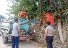 Polres Nganjuk Pasok 12 Ribu Liter Air Bersih ke Tiga Dusun Terdampak Kemarau