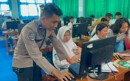 Polres Bojonegoro Edukasi Ratusan Pelajar Soal AI Antisipasi Deepfake dan Hoaks