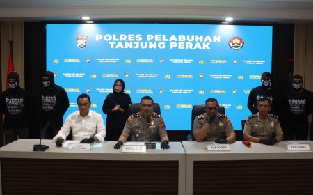 Operasi Tumpas Narkoba 2026, Polres Pelabuhan Tanjung Perak Amankan 27 Tersangka dan Sita 1 Kilogram Sabu