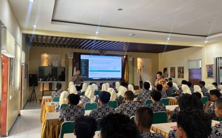 Tingkatkan Literasi Digital Pelajar, Polres Madiun Gelar Edukasi Pemanfaatan Artificial Intelligence