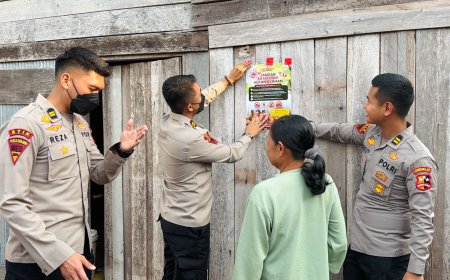 Cegah Karhutla Sebelum Api Menyala, 198 Peserta Didik Polri Turun Edukasi Masyarakat