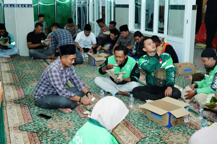Polres Ponorogo Rangkul Komunitas Ojol Perkuat Sinergi Jaga Kamtibmas