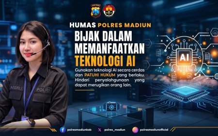 Hadapi Era Kecerdasan Buatan, Polres Madiun Bekali Remaja Cara Bijak Manfaatkan AI