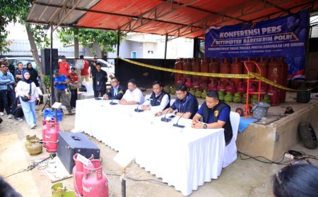 Bareskrim Polri Bongkar Penyalahgunaan LPG Subsidi, 910 Tabung Diamankan