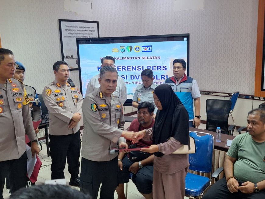 DVI Polri Berhasil Identifikasi 9 Korban KM Virgo Transport 8, Seluruhnya Telah Diserahkan Kepada Keluarga