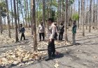 Sinergi Cegah Karhutla, Polres Bojonegoro Sisir Kawasan Rawan di Kedungadem
