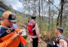 Polres Nganjuk Siagakan Personel Pasca-Karhutla Gunung Wilis, Antisipasi Bara Api Kembali Muncul