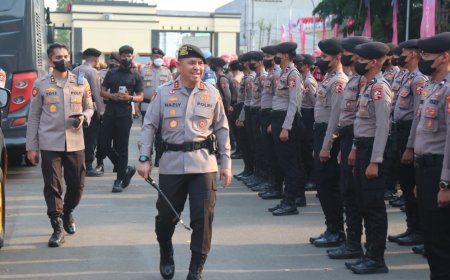 Polri Perkuat Kesiapsiagaan Pasukan Hadapi Dampak Aktivitas Gunung Api