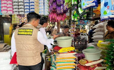 Satgas Pangan Polres Pasuruan Kota Pastikan Pasokan Beras Aman dan Sesuai HET