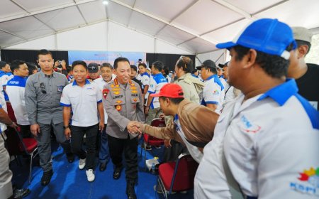 Kapolri Dorong Keseimbangan Keberlangsungan Usaha dan Kesejahteraan Buruh