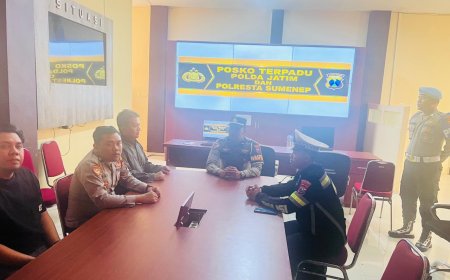 Polresta Sumenep Siagakan 3 Posko Terpadu Pasca-KM Virgo Transport 8 Hilang Kontak