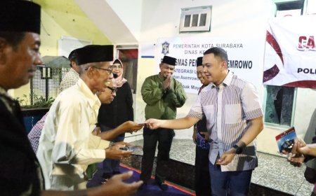 Cangkrukan Jogo Perak: Kapolres Tanjung Perak Ajak Warga Kompak Tangkal Isu Liar Penganggu Kamtibmas