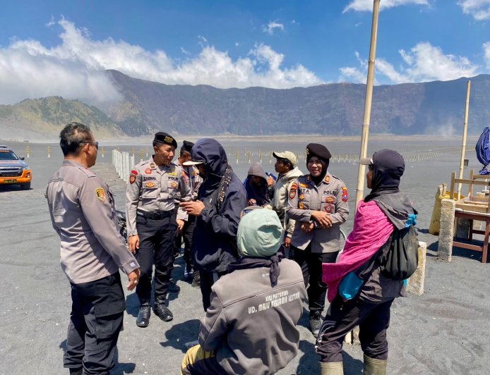 Bromo Kembali Dibuka untuk Wisatawan, Polres Probolinggo Beri Atensi Khusus Pencegahan Karhutla
