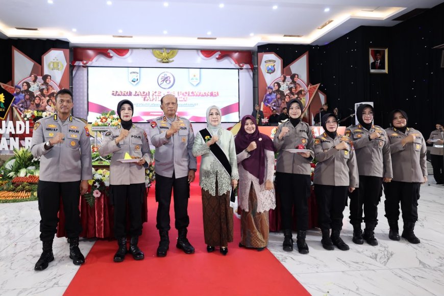 Hari Jadi ke-78 Polwan RI, Kapolda Jatim: Polwan Harus Profesional dan Beri Dampak Nyata bagi Masyarakat