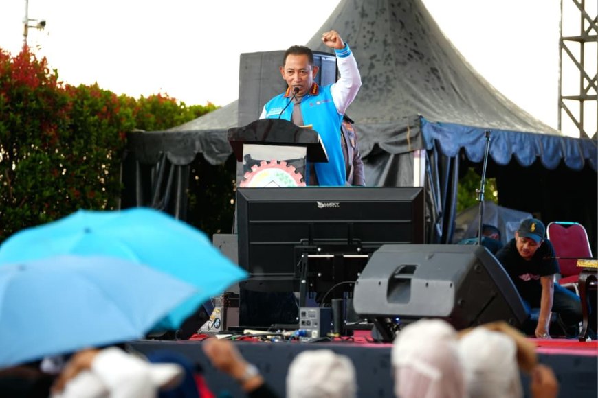 Kapolri Apresiasi Buruh Dorong Desk Ketenagakerjaan Polri Masuk RUU Ketenagakerjaan