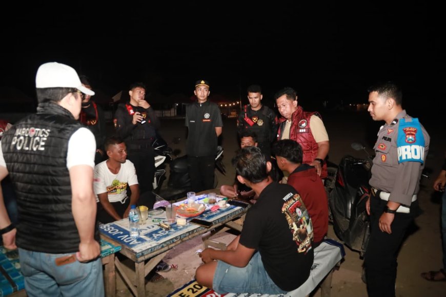 Polres Jember Gelar Razia Cegah Peredaran Narkoba hingga Tingkat Desa