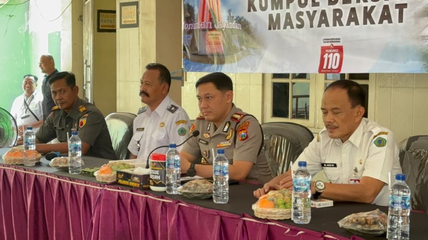 *Kapolresta Sidoarjo Gelar Silaturahmi Kamtibmas, Perkuat Sinergi dan Semangat Polisi Bersama Masyarakat*