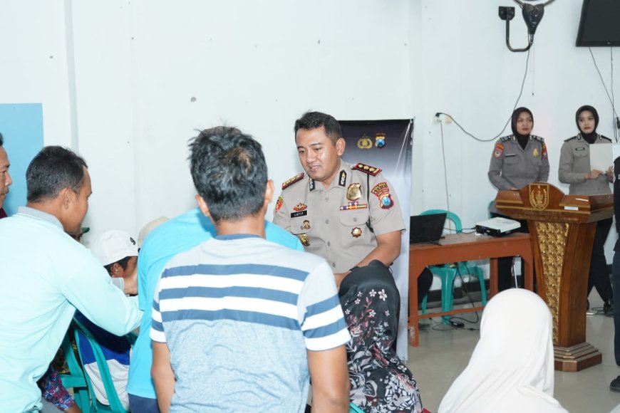 *Kapolres Kediri Dorong Kemandirian Ekonomi di Desa Melalui Program Poliran*