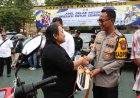 Senyum Sumringah Korban Curanmor,Polres Malang Kembalikan Motor Hasil Operasi Sikat Semeru