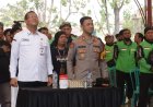 Perkuat Sinergi Polisi Bersama Masyarakat, Polres Pasuruan Gandeng Ratusan Ojol Sukseskan 'Jogo Omah'
