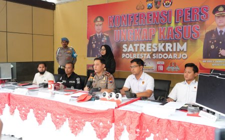 Polresta Sidoarjo Ungkap Penipuan Online Libatkan WNA Vietnam