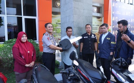 Polres Gresik Amankan 11 Tersangka Curanmor, Empat Motor Dikembalikan ke Korban
