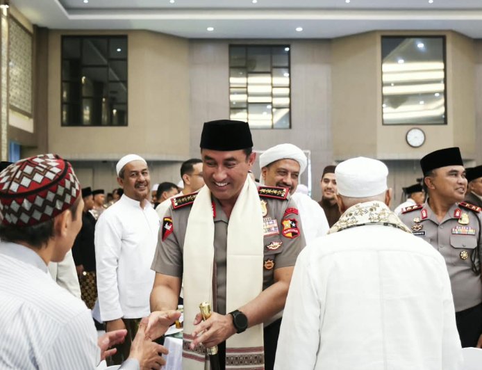 Silaturahmi dengan Ulama se-Jatim, Kapolri Ajak Perkuat Sinergi Jaga Kamtibmas